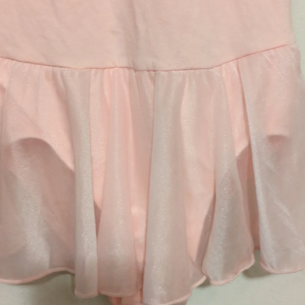 Just imagine girls ballet leotard dance tutu rhinestone heart size medium
